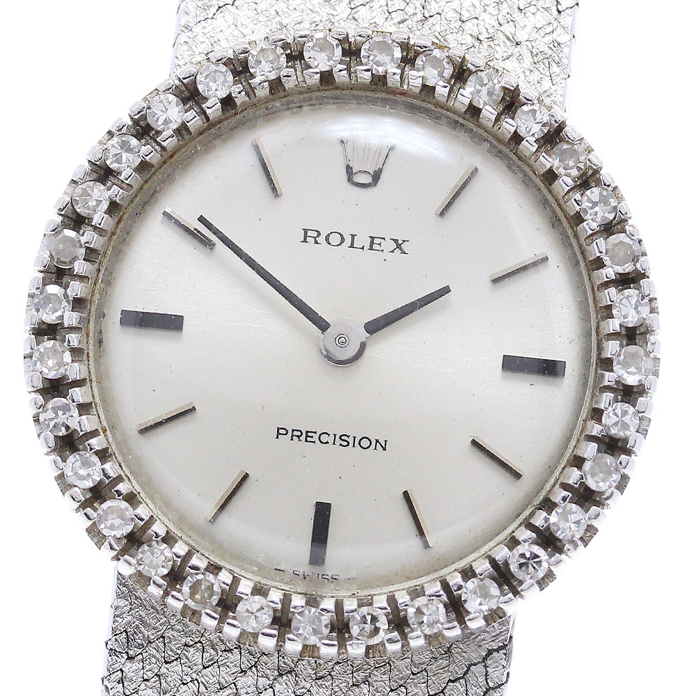 ロレックス ROLEX 2649 プレシジョン ダイヤベゼル Cal.1400 手巻き レディース _839105【中古】