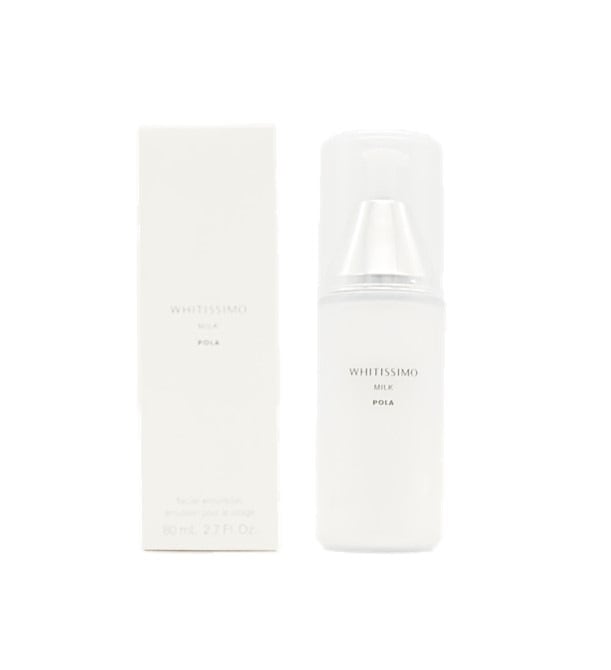 PO LA ポ ー ラ ホワイティシモ 薬用ミルク ホワイト80ml 乳液 無香料 無着色 低刺激性 紫外線 シミ ソバカス 乾燥 透明感 男女 6,050円