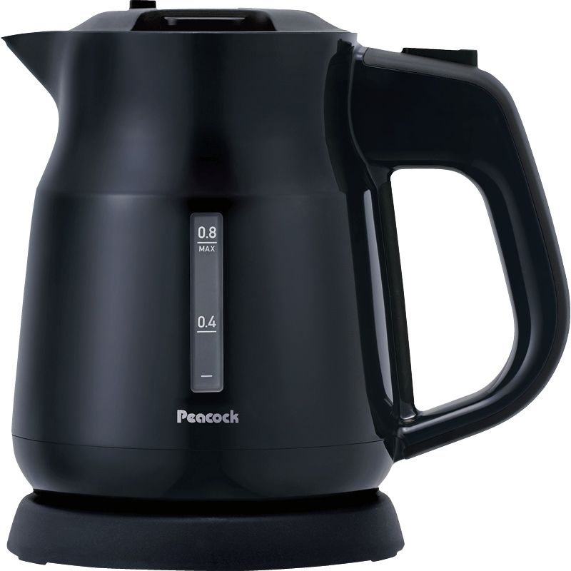 電気ケトル0.8L ブラック WGK-08 B