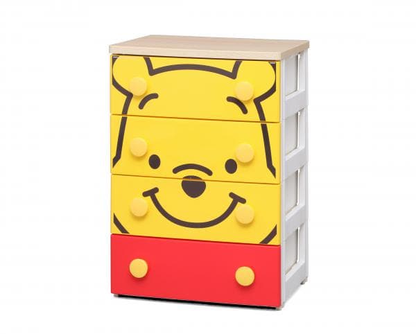 アイリスオーヤマ キャラクターチェスト NHG-W554 プ―