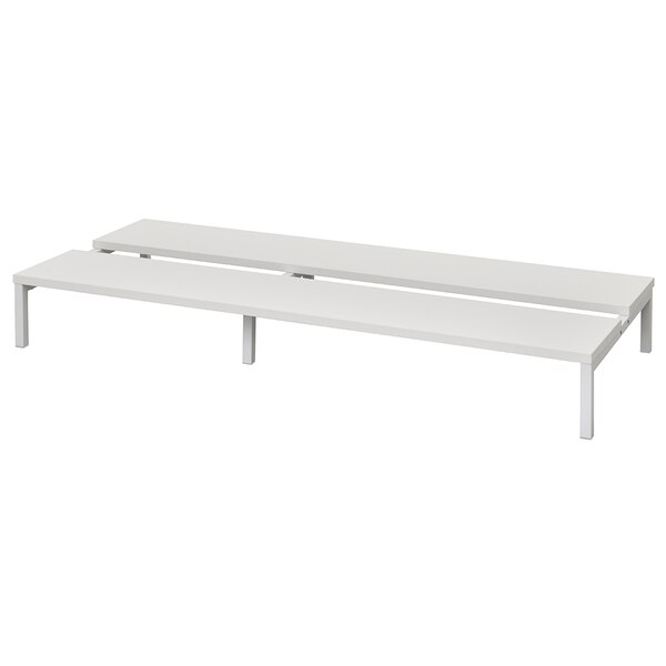 机上台 幅115cm 対面机上台 机上 ラック モニター台 パソコンラック PCラック 法人限定