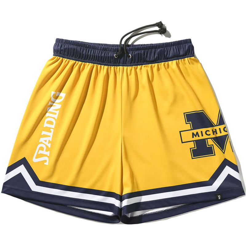 ジャージーショーツ ミシガン ライン バスケットボール ＷＵＰニットハーフ・３／４パ・ smp25023m-7000