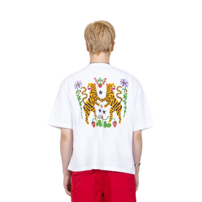 TIGER IN NATURE TSHIRTS (WHITE)