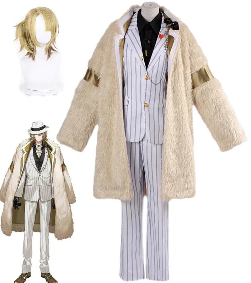 追加可 コスプレ衣装 カネシロ ルカ LucaKaneshiro バーチャルYouTuber スーツ 2024新作入荷コスプレ