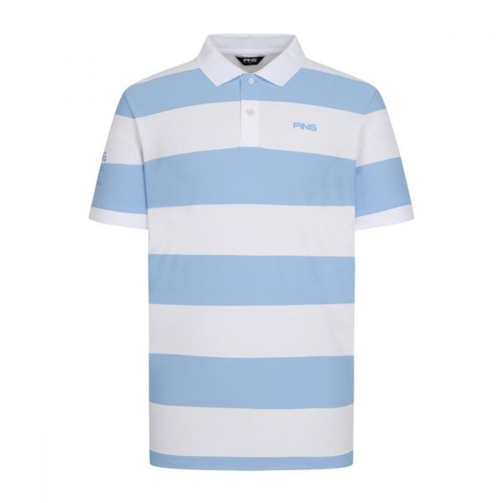 [Ping] メンズ機能性ストライプカラー半袖Tシャツ 20,900円