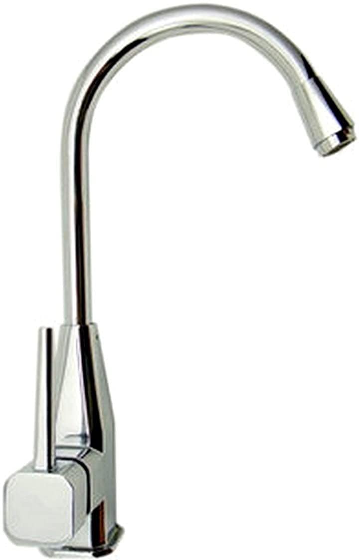 キッチン 洗面用 アンティーク 混合水栓 グースネック 蛇口 シングルレバー 洗面台 SK84(スワン)