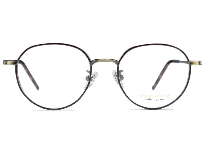 ノヴァ NOVA h-3101 c.5 nv2 アンティークゴールド/ブラウン メガネ めがね 眼鏡