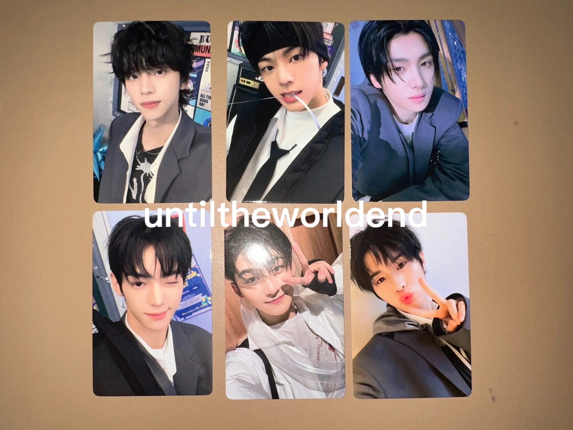 TWS Last Bell yzy1.0 一直娱 yzy トレカ 公式 特典 6枚セット