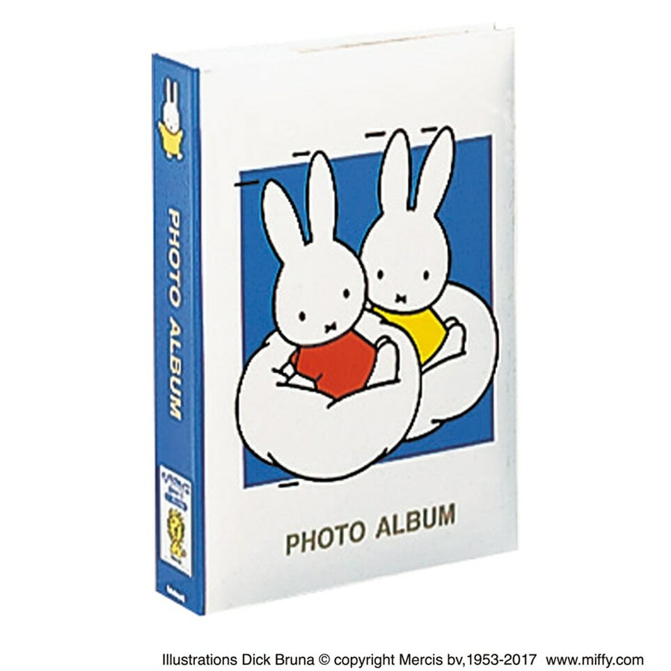 （まとめ買い）ポケットアルバム L判 3段 300枚 ミッフィー ブルー 1PL-158-B [x3]