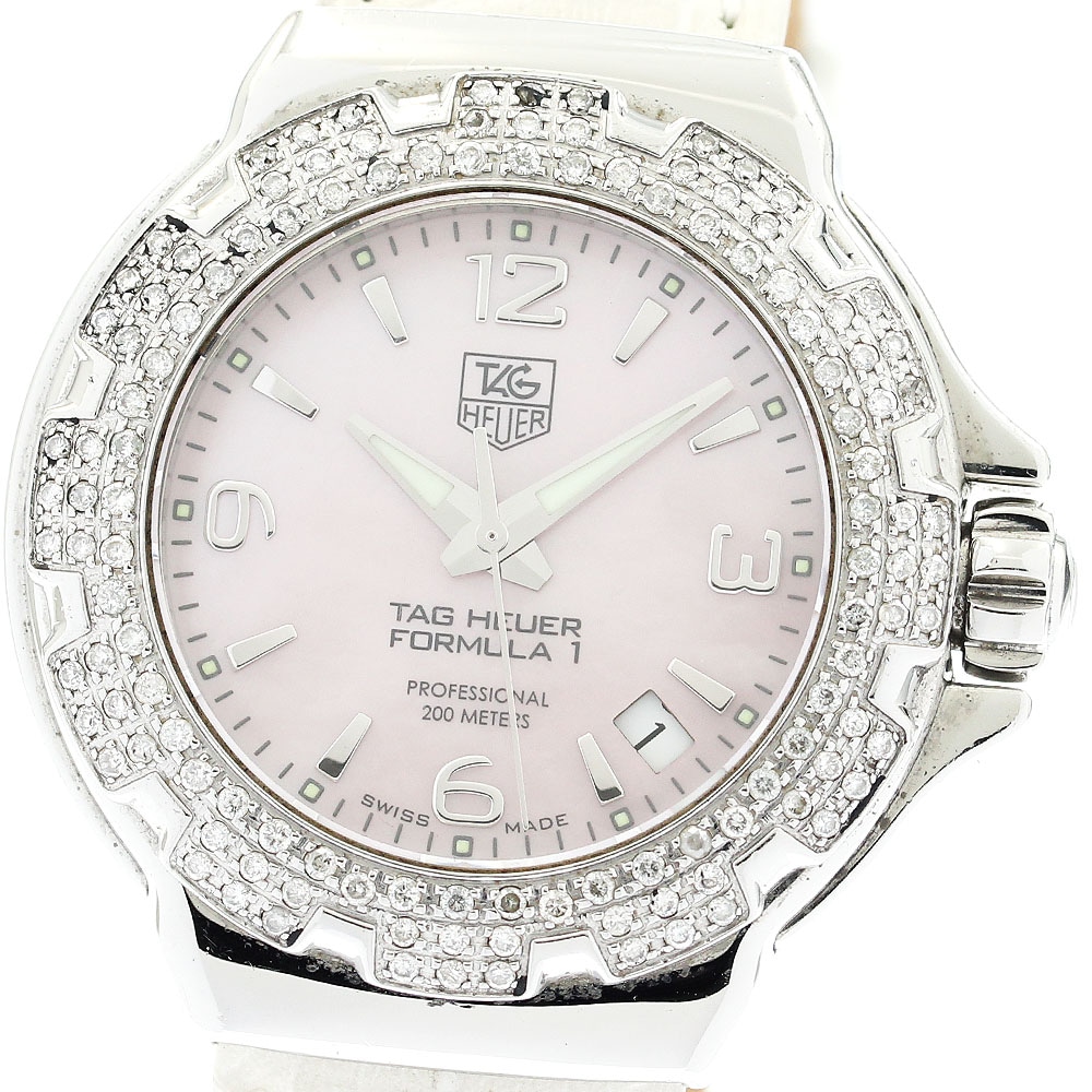 タグホイヤー TAG HEUER WAC1216 フォーミュラ1 グラマーダイヤモンド クォーツ レディース _887248【中古】