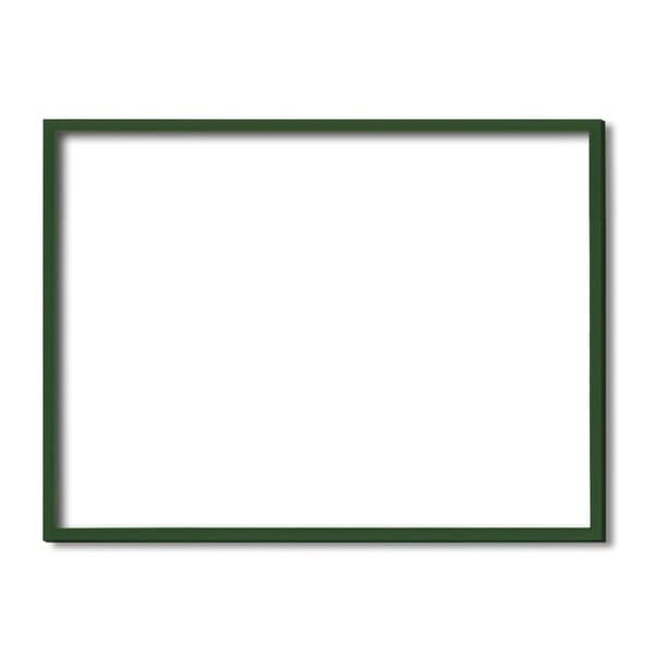 ( 木製額 ) デッサン額 大全紙サイズ 727×545mm グリーン 壁掛けひも付き UVカットアクリル 木製 フレーム 額縁 額