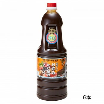 和泉食品 タカワお好みたこ焼きソース（濃厚） 特辛 1.8L（6本）