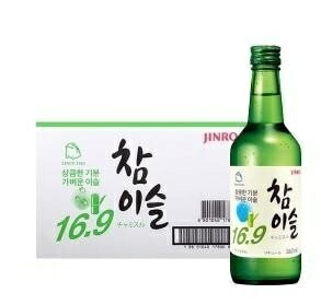 【送料無料】眞露 JINRO チャミスル フレッシュ16.9度 360ml20本【北海道沖縄県東北四国九州地方は必ず送料がかかります】