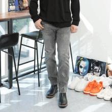 WDK ヒドゥンバンディング スタンダード ダークグレー デニムパンツ