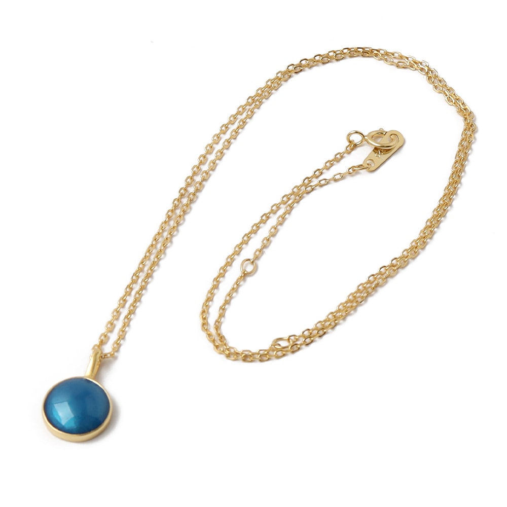 925 一粒ネックレス [cn058]