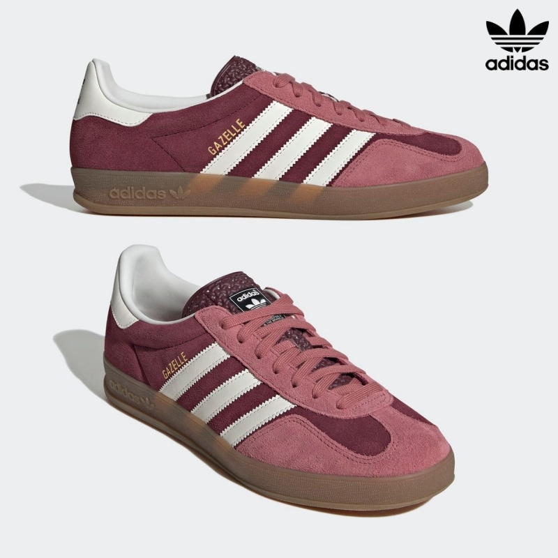 [ADIDAS] アディダス スニーカー ガゼルインドア / Gazelle Indoor MAROON