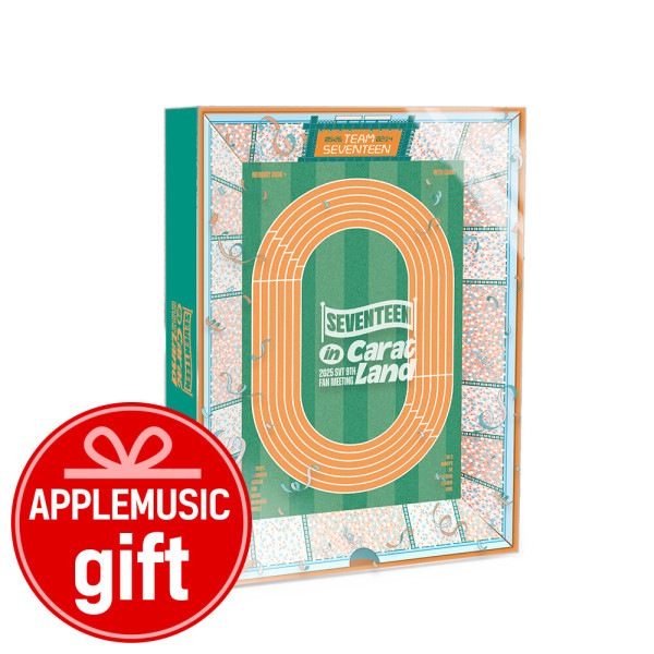 【予約】[APPLE MUSIC Gift] SEVENTEEN - 2025 SVT 9TH FAN MEETING SEVENTEEN IN CARAT LAND MEMORY BOOK