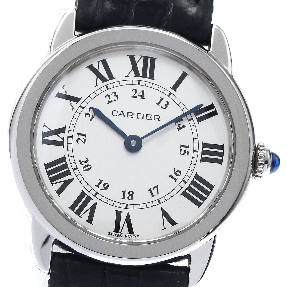 カルティエ CARTIER W6700155 ロンドソロ SM クォーツ レディース _892549【中古】 118,850円