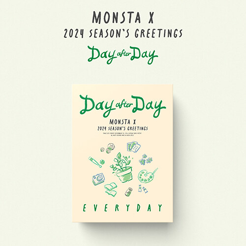 (未開封新品) （SEASONS GREETINGS）MONSTA X MONSTA X 2024シーズングリーティング Day after Day EVERYDAY ver 9,934円
