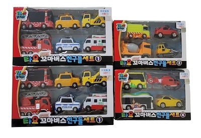 ちびっこバスタヨ　スペシャルセット KOREA SHOP | 【正規品】ちびっこバス タヨ / 6台セット