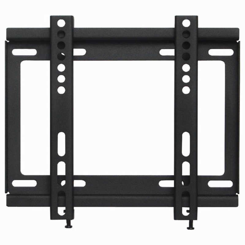 朝日木材　ウォールフィットマウント 推奨テレビサイズ 26~43V　STD-004-BK ブラック