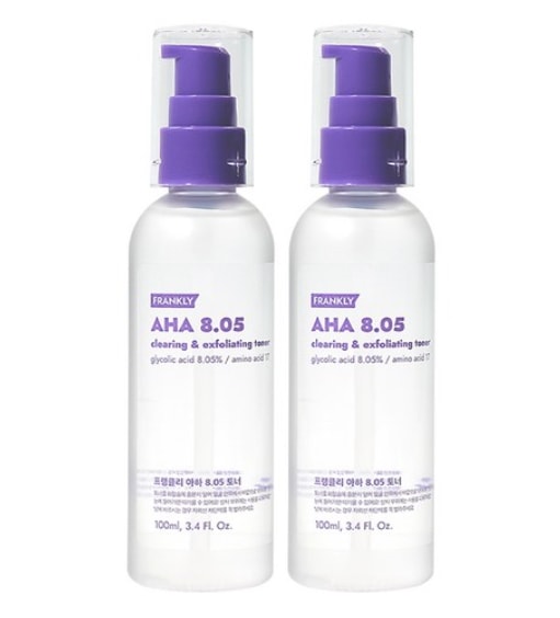 AHA 8.05% 角質ケア トナー 100ml × 2個セット