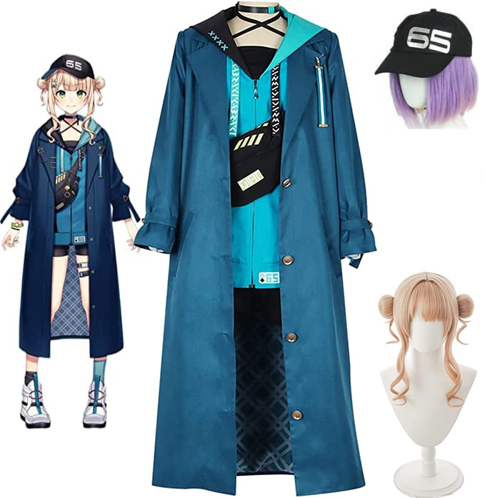 バーチャル YouTuber VTuber にじさんじ 鏑木ろこ かぶらきろこ 衣装 新衣装 コスプレ 衣装 ウィッグ ハロウィン 仮装 変装