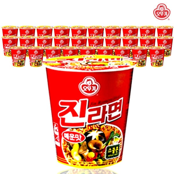 OTTOGI/辛口/65g/x/Jラーメン·カップ麺