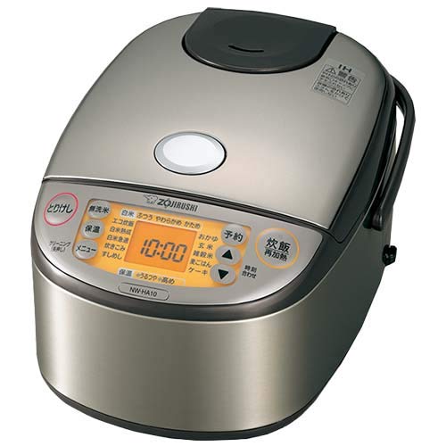 象印 IH炊飯ジャー（5.5合炊き） ステンレス ZOJIRUSHI 極め炊き NW-HA10-XA 18,620円