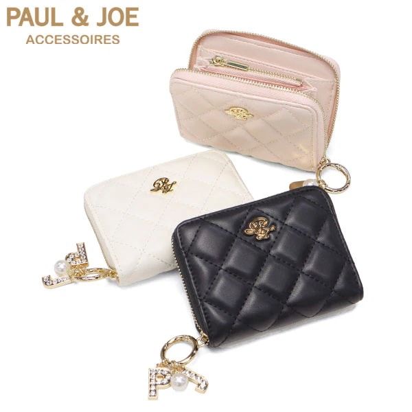 小銭入れ レディース サイフ 可愛い ブランド 小さい コンパクト おしゃれ 上品 財布 カード 小銭 キルト チャーム QUILTING コインケース PJA-W1253