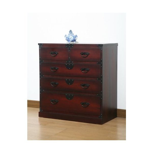 民芸調 引出箪笥 64734 【完成品】