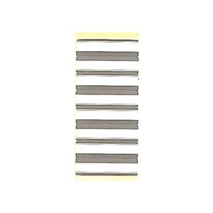 (まとめ) ライオン事務器 フォルダーラベル60×33mm 灰 136-91 1パック(40片) (×50セット)