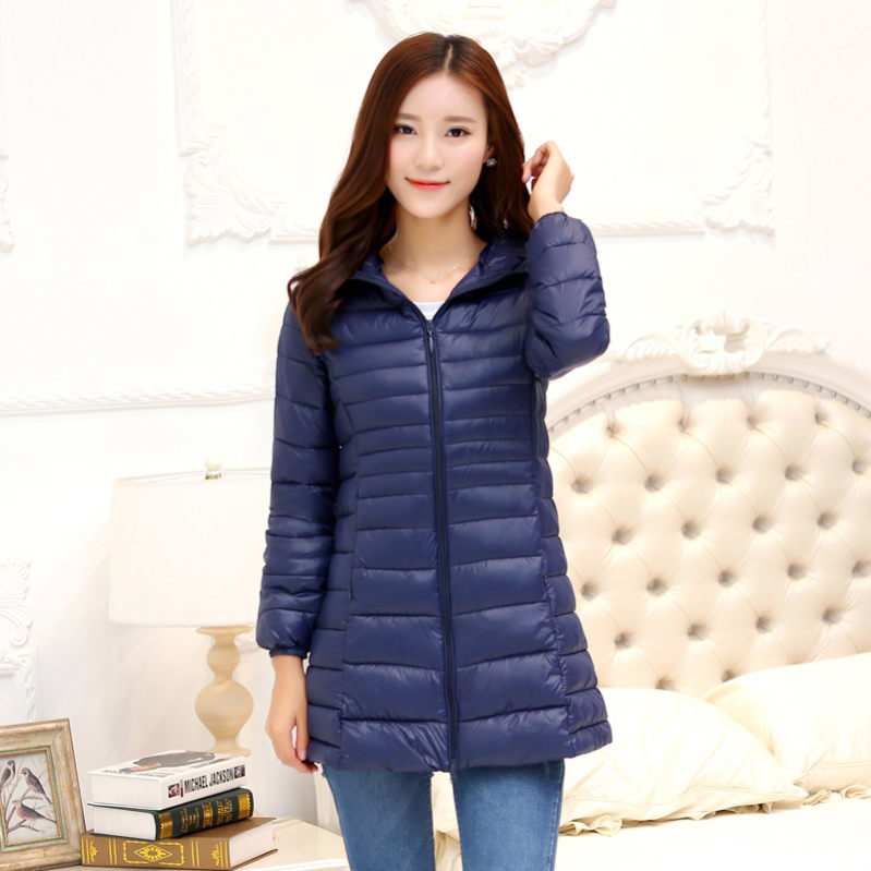 ダウンジャケット ミディアム丈 スリム 通勤 冬 レディース M~XL 軽量 厚手 ショート丈 かわいい ファッション きれいめ カジュアル 細身効果 着痩せ効果 冬物 冬服 秋冬 大きいサイズ コー