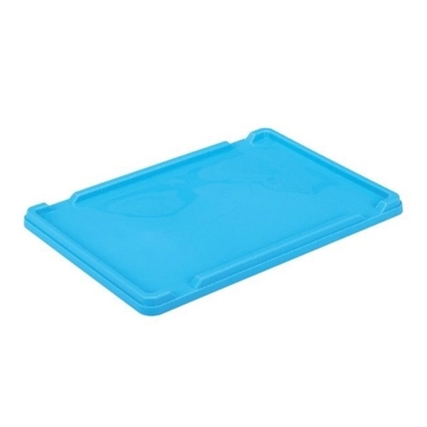 (20個セット) RBコンテナー/コンテナボックス用蓋 (RB-24用 ブルー) 岐阜プラスチック工業
