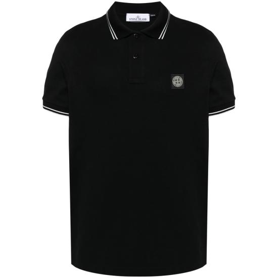 STONE ISLAND Men Polo Shirts 152200010 S0018 V0029 BLACK