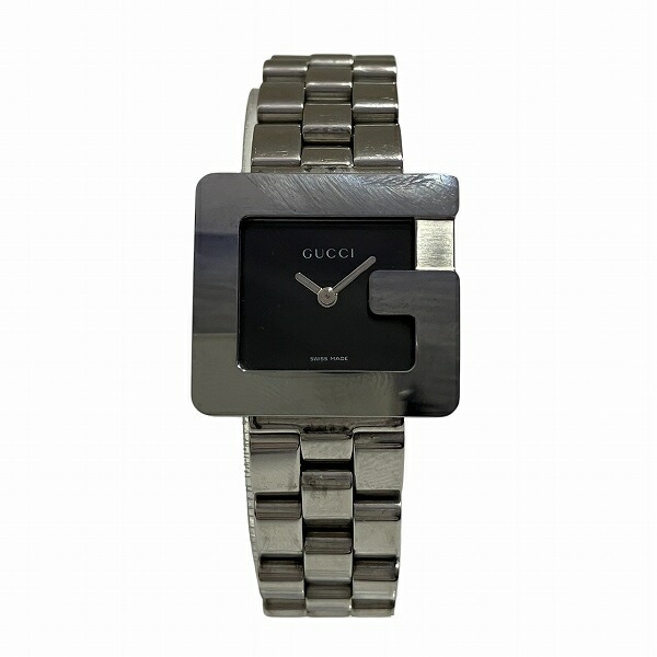 グッチ ブラック文字盤 3600L クォーツ 時計 腕時計 レディース【中古】