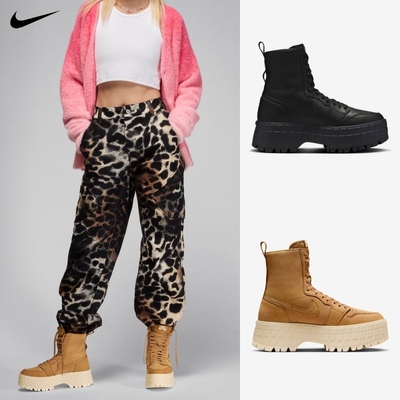 [NIKE] ナイキ エア ジョーダン 1 ブルックリン ウィメンズブーツ (2色) 16,614円