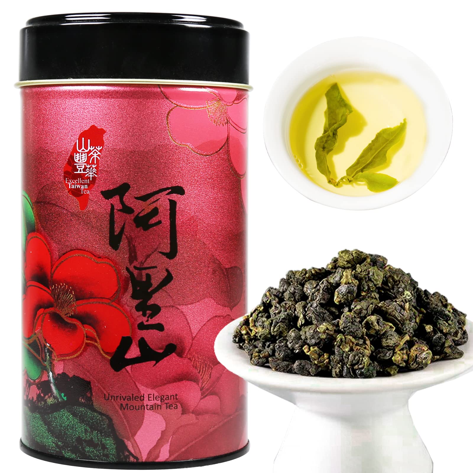 XIXICHA 台湾茶 烏龍茶 特級台湾阿里山乌龙茶150g 阿里山烏龍茶 手摘みの茶葉 ウーロン茶 金萱茶 高山乌龙茶 中国茶叶 お茶の葉 無添加 健康茶 無農薬栽培 高山茶