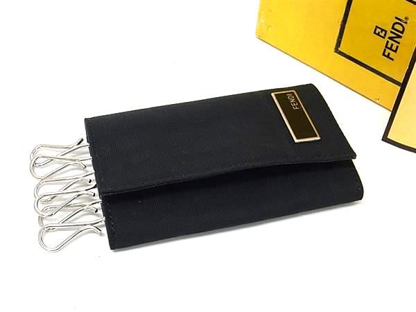 キーケース ズッカ ナイロン レザー 2270 10163 099 6連 シルバー金具 ブラック キーホルダー スマートキーケース ブランド おしゃれ 人気 オススメ【本物保証】