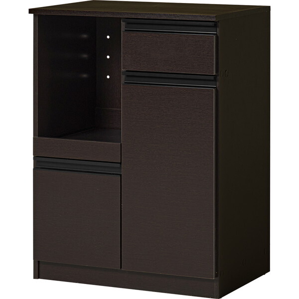VKC-7142DBR キッチンカウンター ダークブラウン メーカー直送