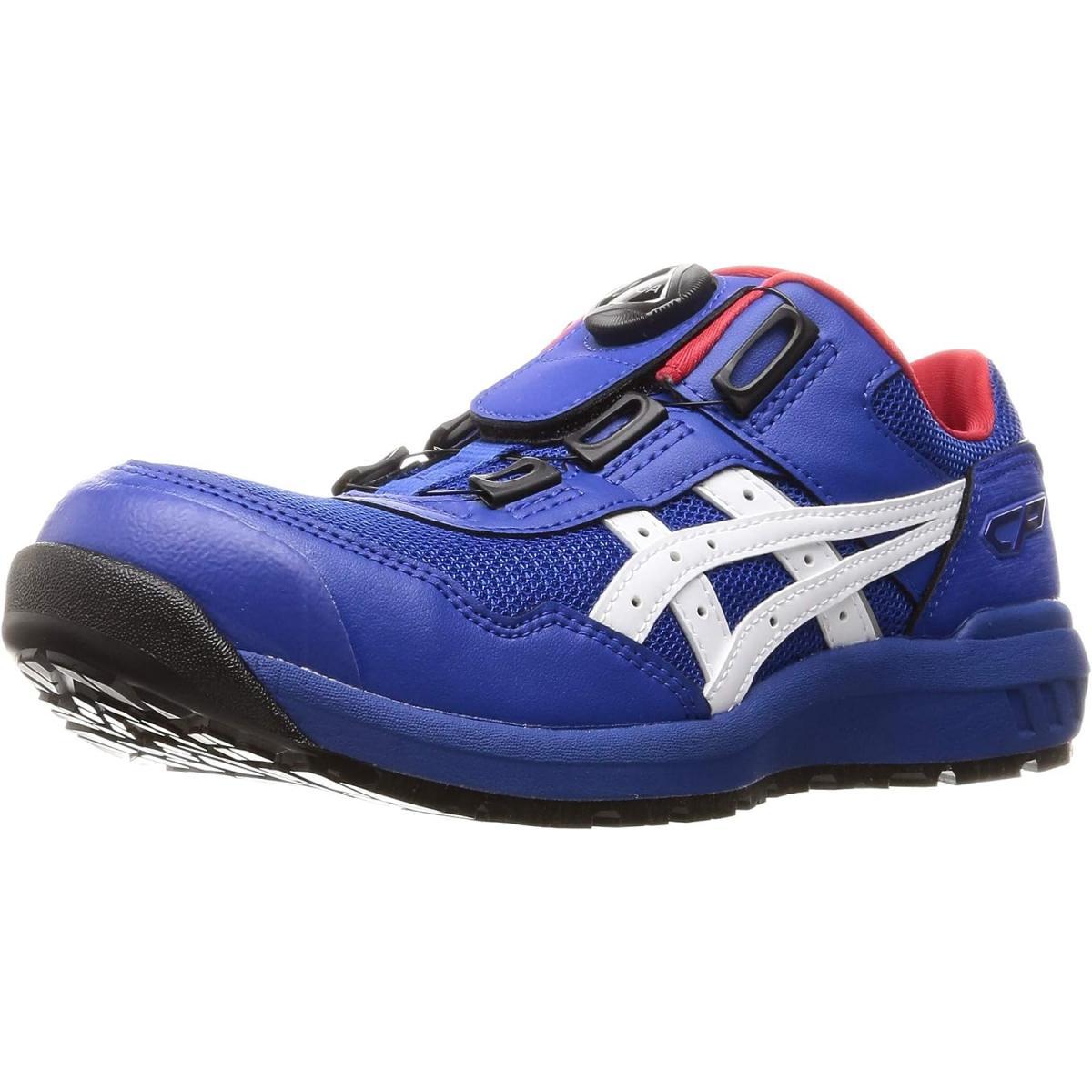 【在庫有・即納】アシックス asics 安全靴/作業靴 26.5cm ウィンジョブ WINJOB CP209 アシックスブルー×ホワイト JSAA規格A種 BOAタイプ ローカット