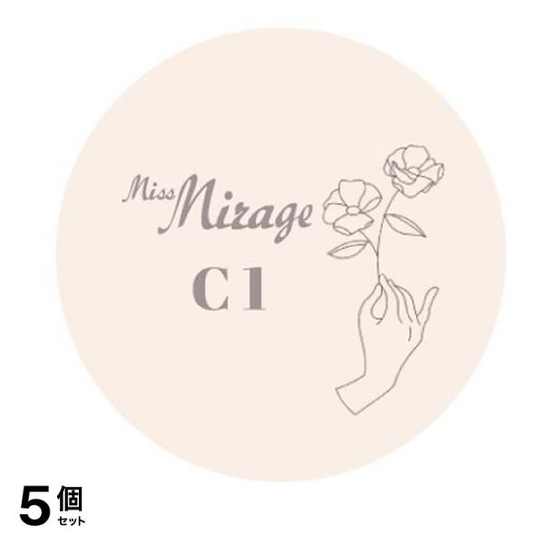 Miss Mirage(ミスミラージュ) クリアジェル C1 クリア 5g 5個セット