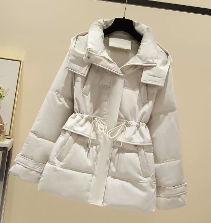 無地ダウンコート アウター コート ダウンコート フード付き 長袖 ロング丈 暖かい 防寒 M L XL 爽やか かわいい 可愛い きれいめ シンプル カジュアル 上品 おしゃれ かっこいい