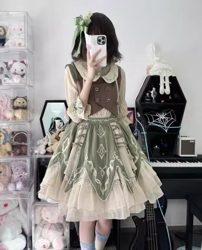 【新作登場 最安値!】28ロリータ ゴスロリ コスプレ ワンピース　メイド服 コスチューム 文化祭 学園祭 衣装 仮装 ハロウィン おすすめ 可愛い ドレス　日常　写真　舞台　花嫁　洋服　新販
