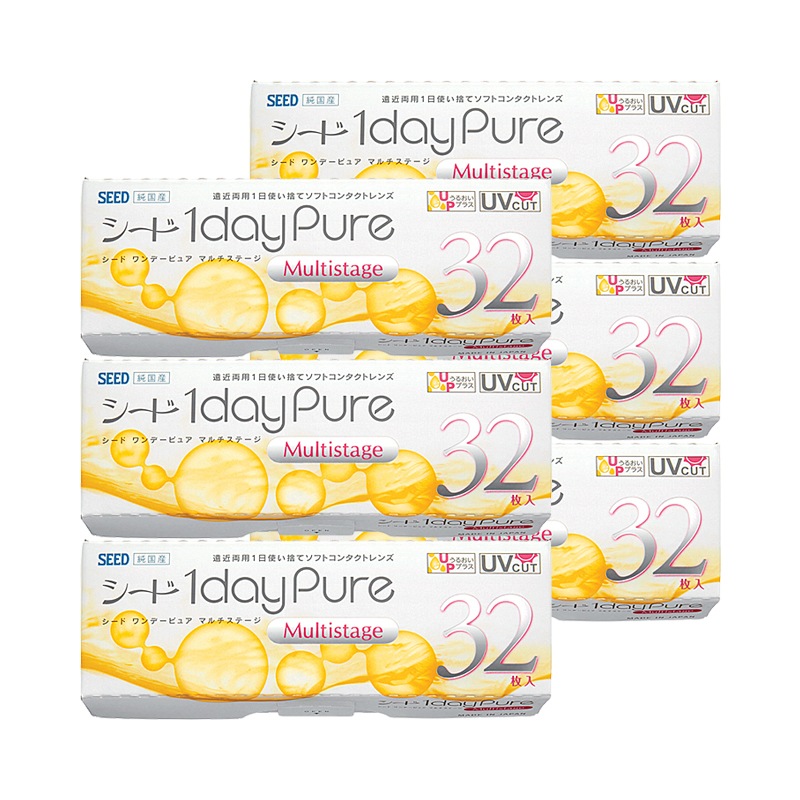 30枚入 [ 6箱 ] まとめ買い 遠近両用 ワンデーピュア マルチステージ