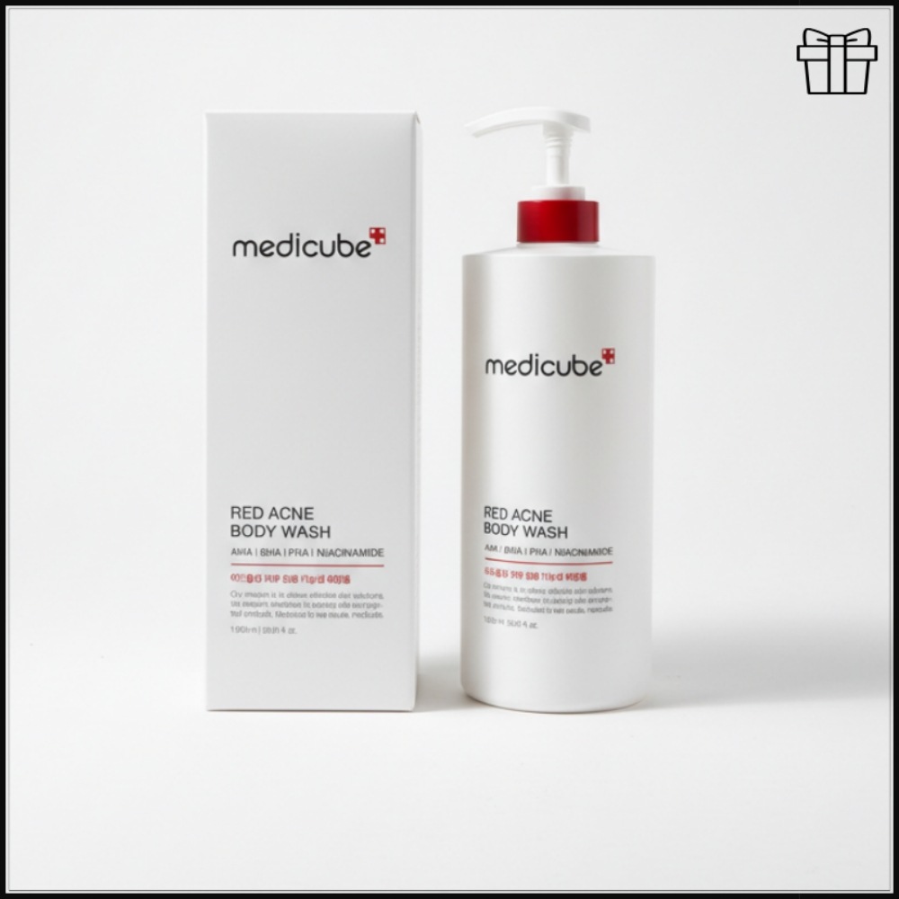 [大容量] レッド アクネ トラブル ボディウォッシュ 2.0 1L /石鹸の香り/背中ニキビ/ボディケア/薬用ボディソープ