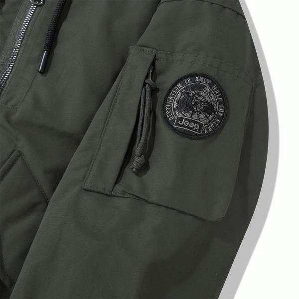 JEEP 男女共用フード着脱式航空ジャンパー_1_A JQ3JPU251_1