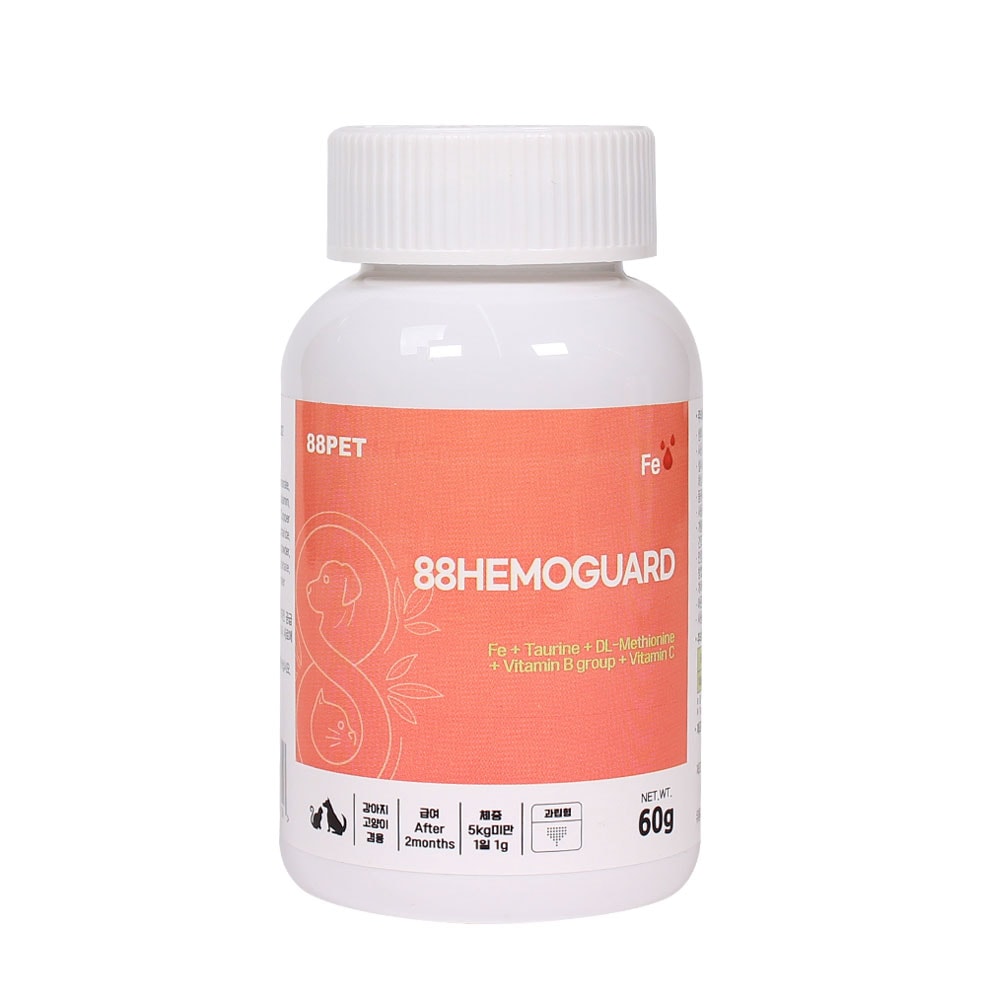 88ヘモガード子猫鉄製剤貧血ヘモグロビンレベル