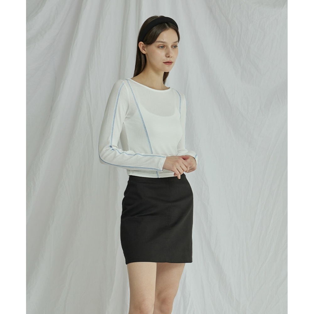 ITOV SEOULステッチポイントTシャツ 4,997円