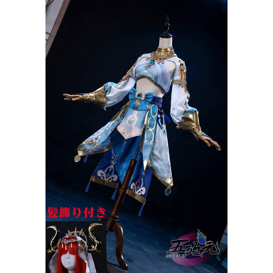 【品質良い 大好評中】江南猫次　原神　コスプレ　 ニィロウ　衣装　ウィッグ　　追加可